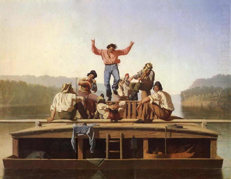 Die frohlichen Bootsleute, George Caleb Bingham